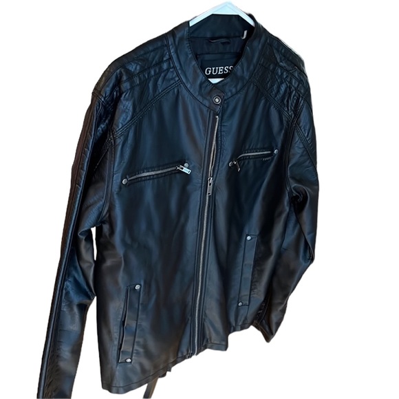 GUESS Moto Biker Jacket - Picture 3 of 11